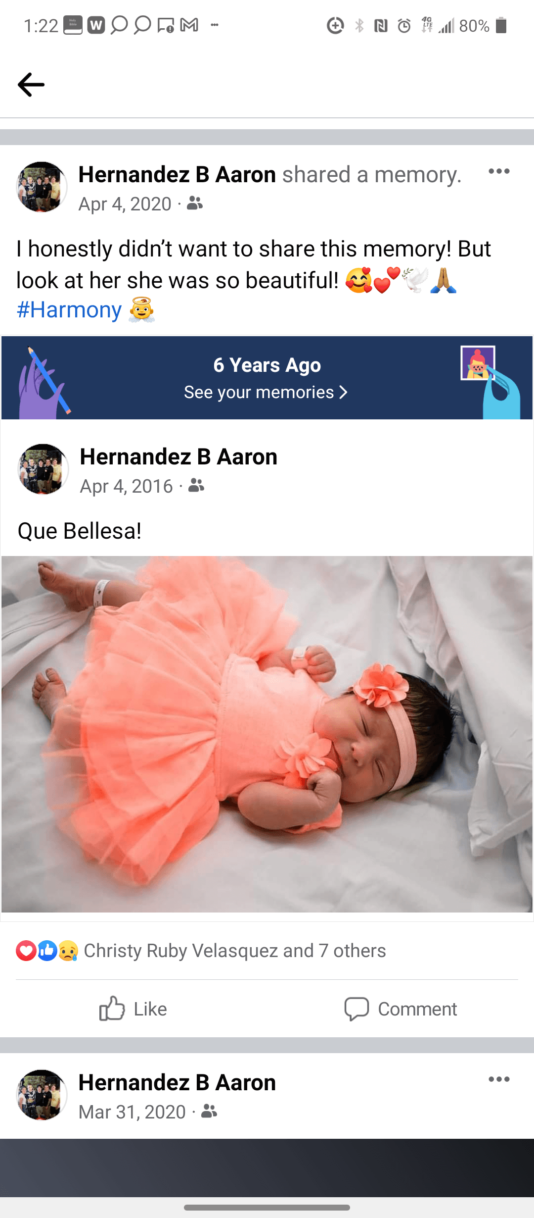 Christy's rainbow baby, photo 1 of 1