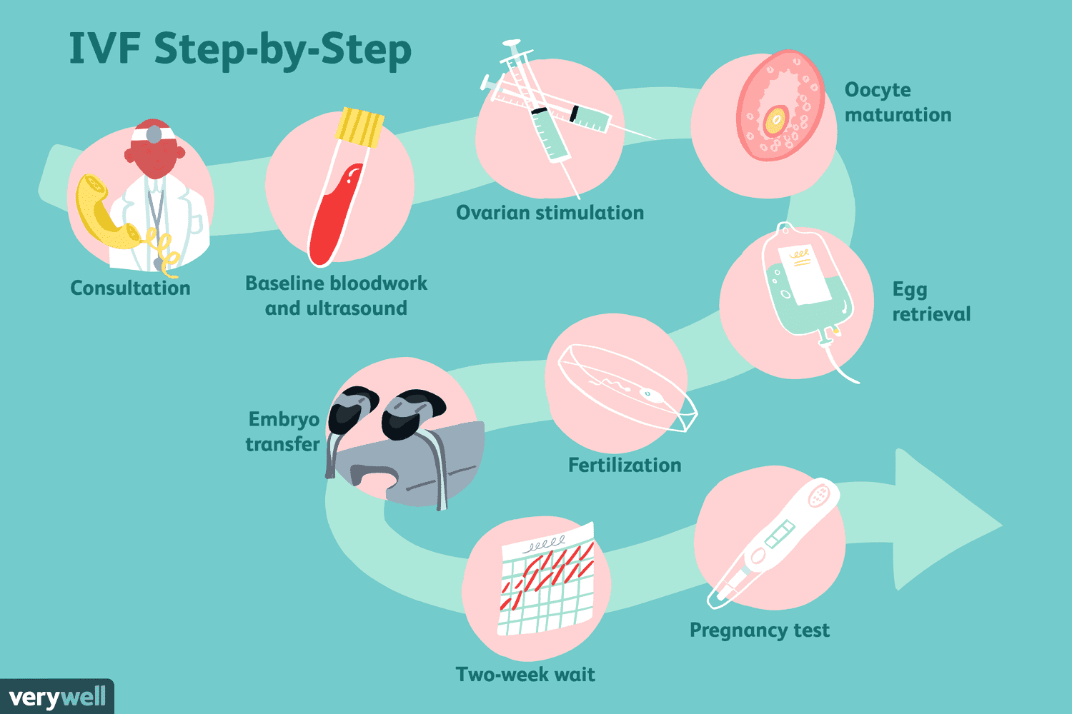 IVF (In Vitro Fertilization) includes sperm inject, photo 1 of 2