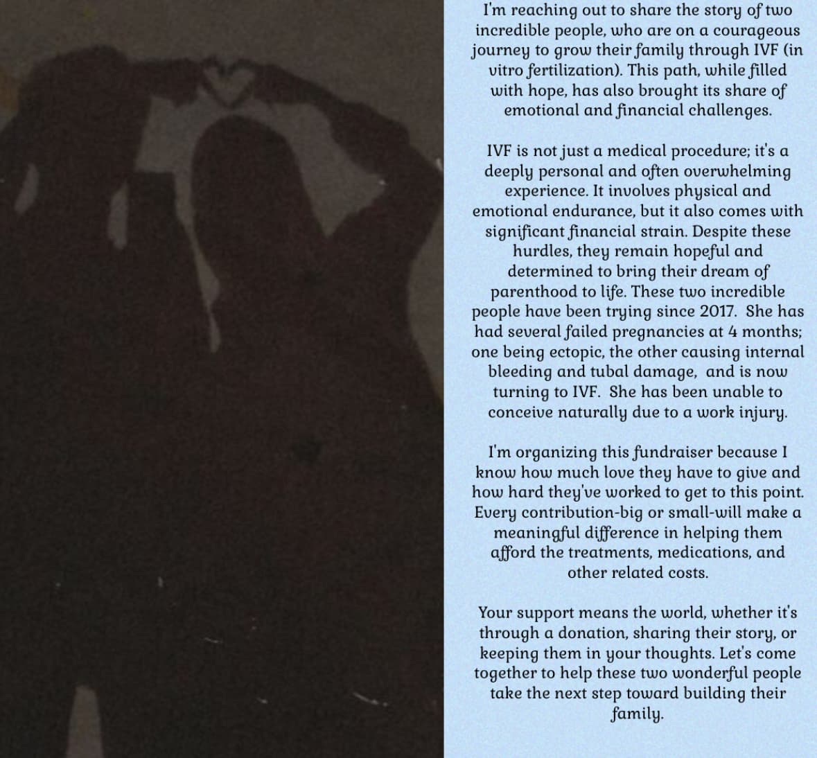 Sapphires fertility journey, photo 1 of 1