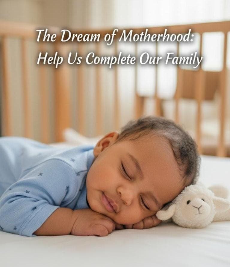 The Dream of Motherhood: Help Us Complete Our Family, photo 1 of 1